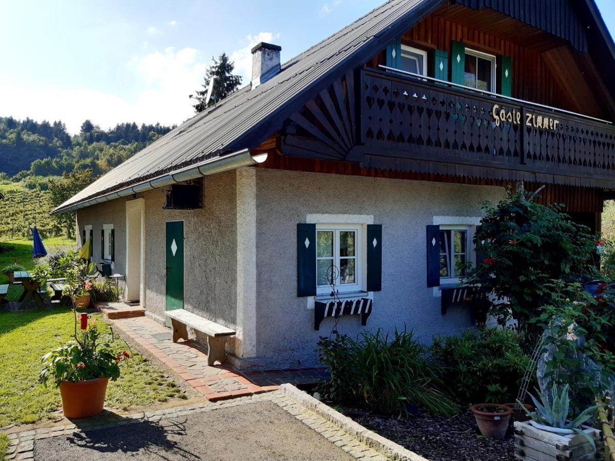 Schilcherweinbau Vollmaier Vlg. Wieser Sankt Stefan ob Stainz Εξωτερικό φωτογραφία